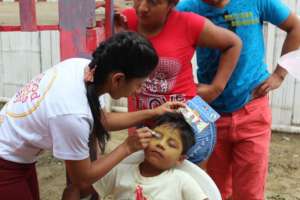 Face painting, GDD 2016.