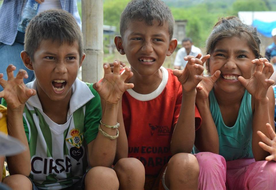 Earthquake Relief for Children in Shelters