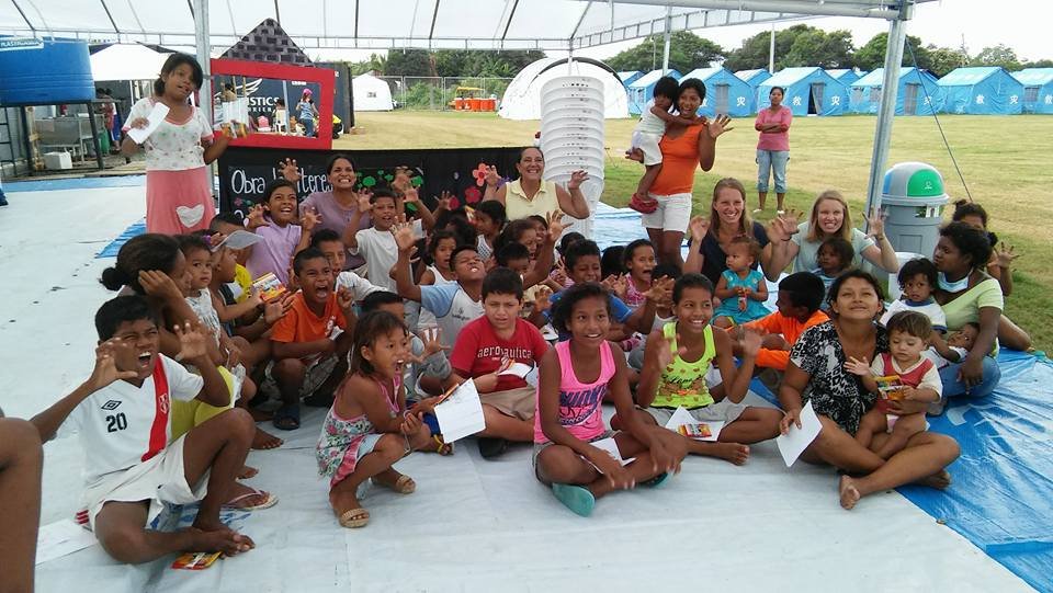 Earthquake Relief for Children in Shelters
