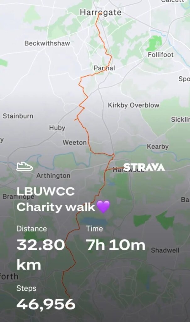 IWD sponsored walk 1