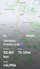 IWD sponsored walk 1
