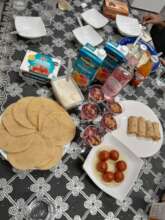 Iftar party at refuge