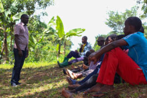 Help a youth group set up a piggery project