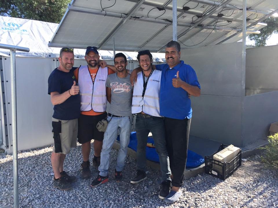 Give solar power to refugees on Lesvos