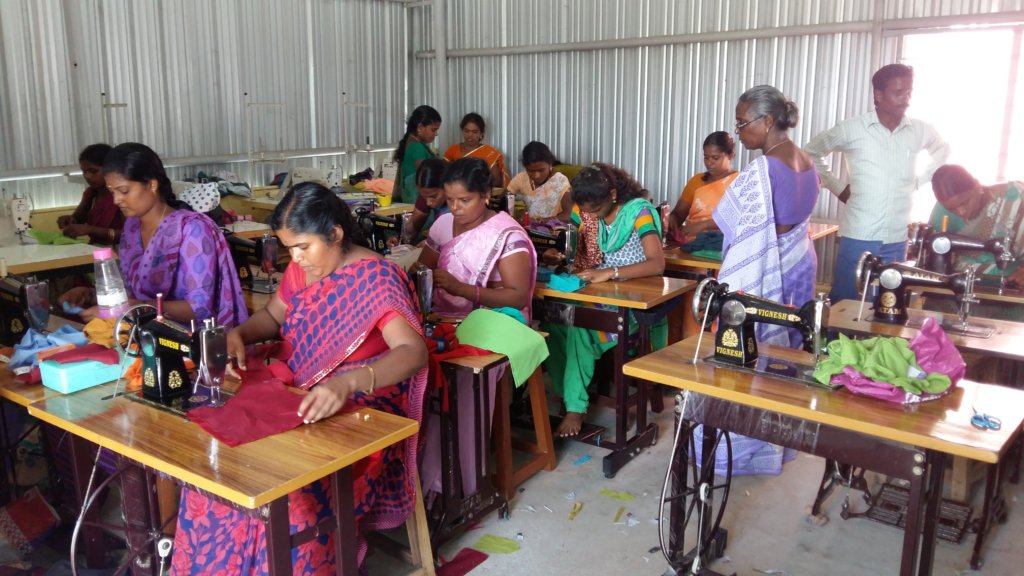 Provide tailoring training to 60 women to earn