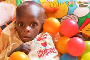 Baby Peter after two weeks of treatment