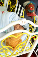 little child admitted at our emergency ward
