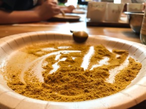 Organic spice blended for curry