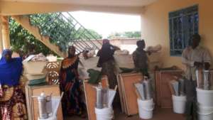 Beehives given in Sipigui