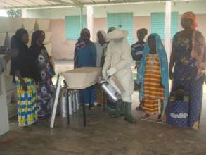 presentation of the equipment