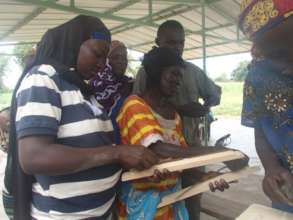 Bars hive being prepared