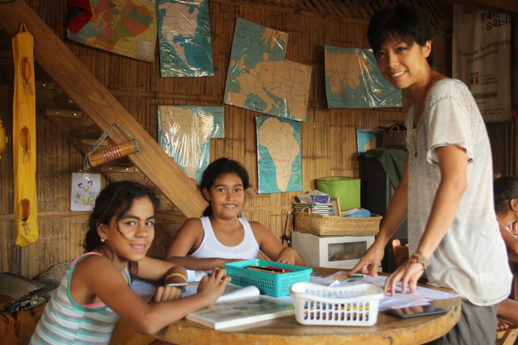 Library empowers Girls & Women in coastal Ecuador