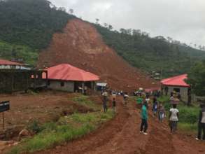 Mudslides in Freetown