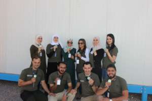 Participants of the World Mental Health Day event