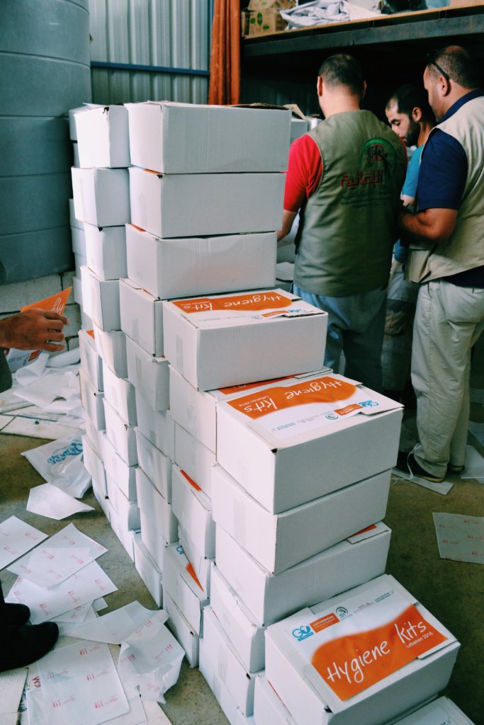 Hygiene Packs for Syrian Refugee Women
