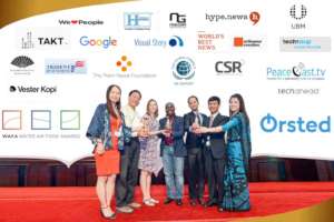 An award ceremony in Malaysia