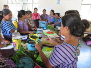 Chaya nutrition and cooking class