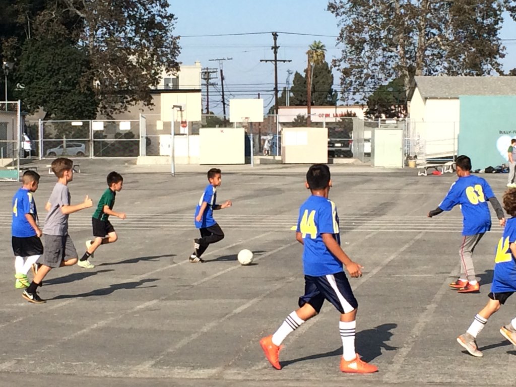 Create a Safe Place to Play Soccer for 500 LA Kids