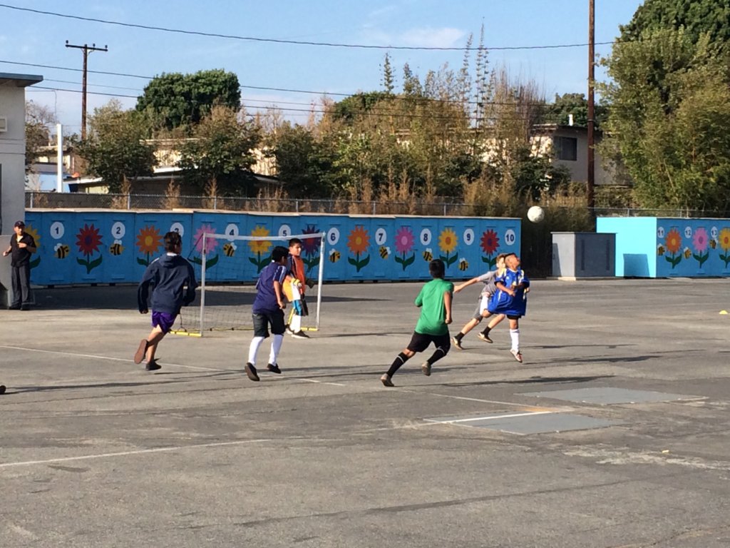 Create a Safe Place to Play Soccer for 500 LA Kids