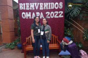 Jimena at the OMAPA competition