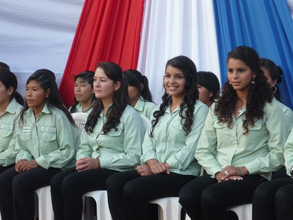 The proud graduates
