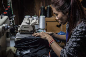 Cambodian homeworker