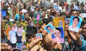 Rana Plaza families mourn