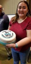 Wags to Riches cake won in auction