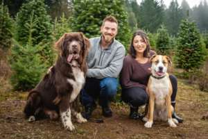 Milo (r) family photo