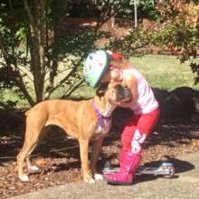 JuneBug with her girl Emily