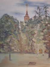 Painting by Elena Sch., a member of Russia House