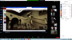 Virtual Excursion around Pushkin Fine Arts Museum