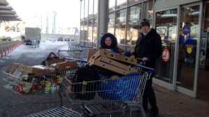 Ivan, a member, and Elena are going shopping