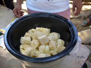 Solar Cooked Yuca