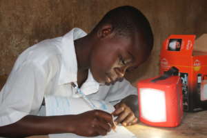 Safe studying with solar light