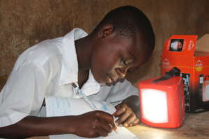 Safe studying with solar light