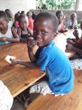 The day of bread distribution is always a feast