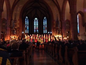 The PatchVoice's choir's concert in March 2017