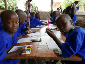 The nursery section during drawing class