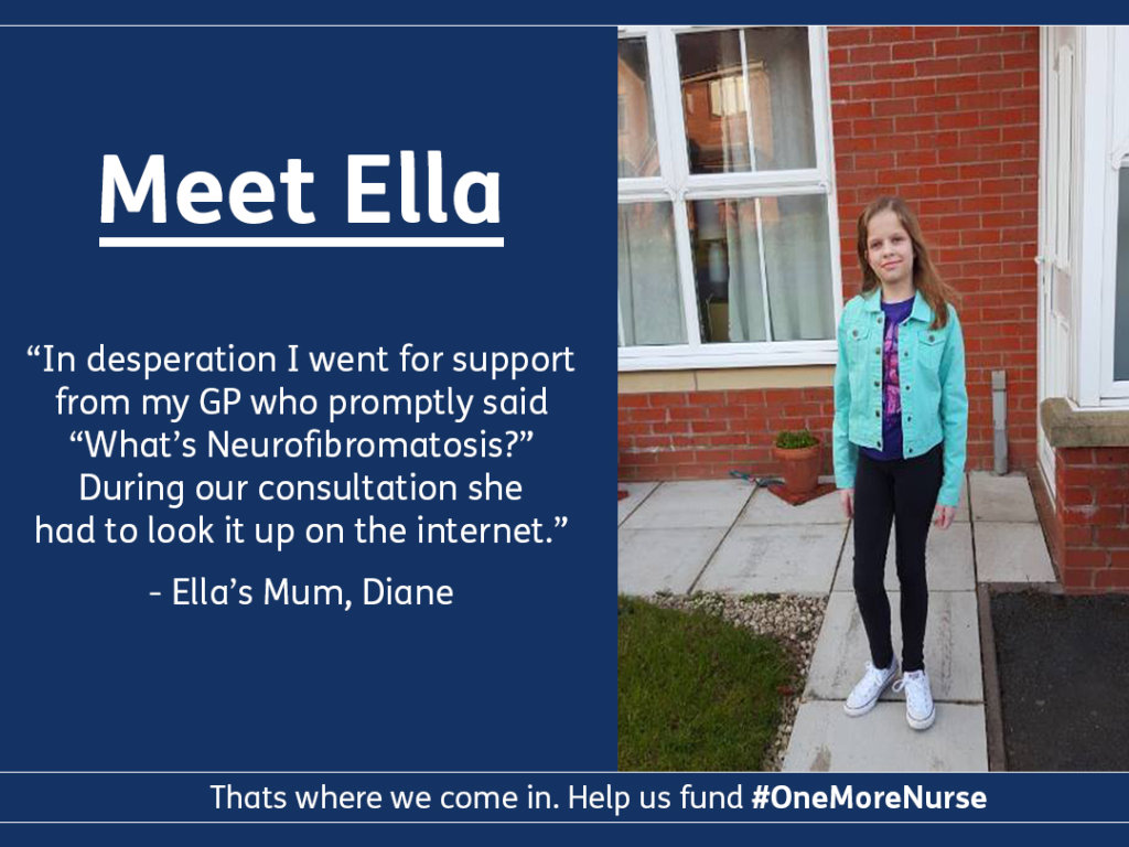 #OneMoreNurse for Neurofibromatosis