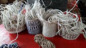 Sisal bags made by Jitegemee parents