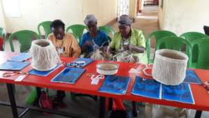 Jitegemee mothers hard at work.