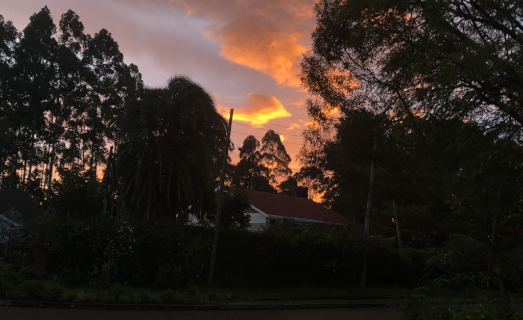Sunset In Eldoret