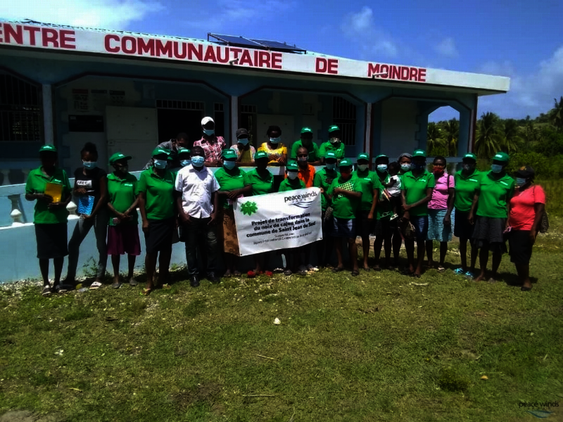 Women's group at community center