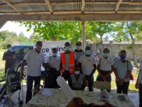Peace Winds local staff in Haiti