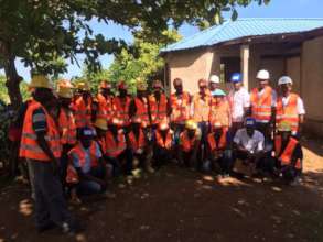 One of the construction program groups