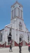 Damanged church in Les Cayes- Aug14