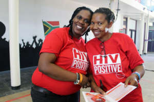 Participants at World AIDS Day