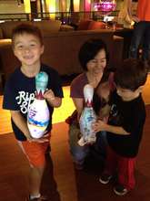 Pumpkins & Pins - Decorated bowling pins