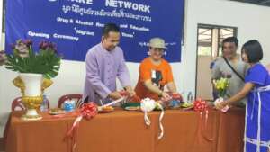 The Governor helps open the Migrant Training House